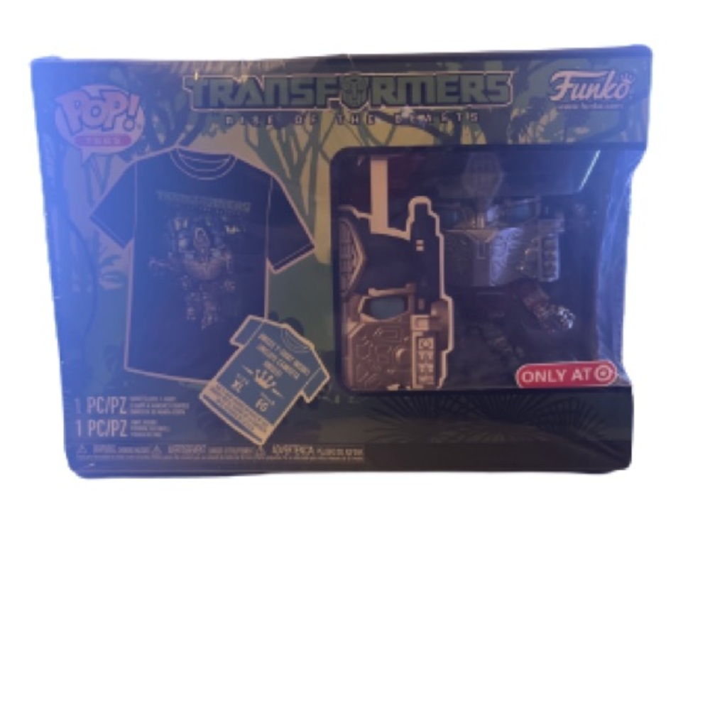 transformers rise of the beasts, Funko and T shirt set